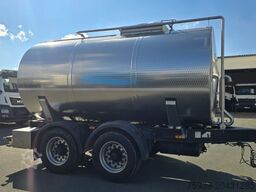 Tandemanhänger - Edelstahl - 13000 l - Isoliert