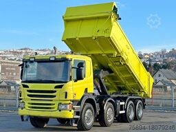 SCANIA P 400 Kipper 5,90 m + BORDMATIC * 8x4 * TOP !