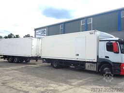 MERCEDES-BENZ Antos 1843 L+Spier ZGL Tandem Koffer Anhänger