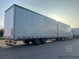 MAN TGX 26.480 6X2, PRITSCHE-PLANE JUMBO-ZUG, H&W TANDEM