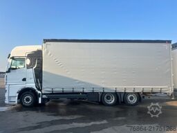 MAN TGX 26.480 6X2, PRITSCHE-PLANE JUMBO-ZUG, H&W TANDEM