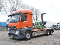 Mercedes-Benz Actros 2548 6X2 + HIAB MULTILIFT HAAKARM 21T