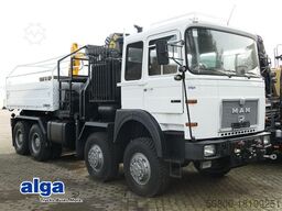 MAN 34.440 8x8, Allrad, Kran, 2x Seilwinde, 2x AHK