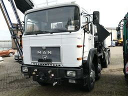 MAN 34.440 8x8, Allrad, Kran, 2x Seilwinde, 2x AHK