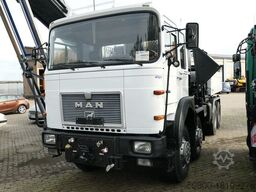 MAN 34.440 8x8, Allrad, Kran, 2x Seilwinde, 2x AHK