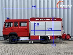 Feuerwehr/Rettung Mercedes-Benz 1124 AF 4x4 - 1.600 ltr watertank -Feuerwehr, Fire