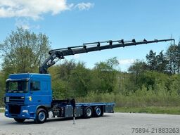 DAF XF 95.480 * HIAB 422 E-7 HIDUO + FUNK * TOP