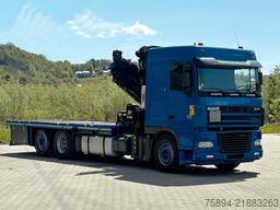 DAF XF 95.480 * HIAB 422 E-7 HIDUO + FUNK * TOP