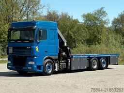 DAF XF 95.480 * HIAB 422 E-7 HIDUO + FUNK * TOP