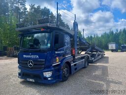 Mercedes-Benz ACTROS 1843 Car carrier + Lohr WXS