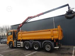 MAN TGS 35.440 8X4 2 SIDE TIPPER WITH HMF Z 1943 CR...