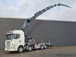 Scania R480 8X2 / HMF 60 t/m + JIB / RETARDER