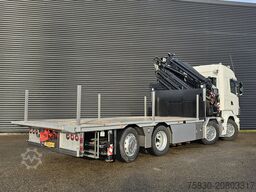 Scania R480 8X2 / HMF 60 t/m + JIB / RETARDER