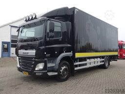 DAF CF 290 ALUMINIUM GESLOTEN PLANKENBAK,MET ALU KL...