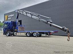 Scania G500 6x2 / FASSI 45 t/m  CRANE / KRAN / GRUA