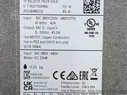 Sinamics 6SL3210-1PE24-5AL0 SIEMENS