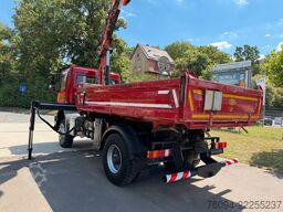 MERCEDES-BENZ Axor 1833 4x4 Kipper Kran 17m FUNK AHK