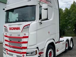 SCANIA S 590 6x2 V8 Lift Hydraulik Leder Voll