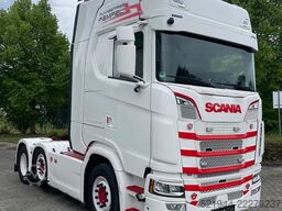 SCANIA S 590 6x2 V8 Lift Hydraulik Leder Voll