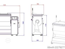 Barsso Peddelmenger 200 L., Type Barmix 200 D
