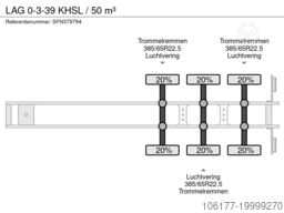 LAG 0-3-39 KHSL / 50 m³