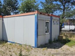  Bürocontainer mit Küchenzeile und WC