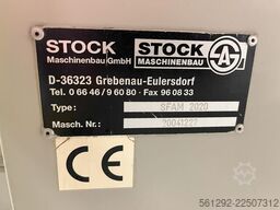 Stock Maschinenbau SFAM 2020