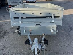 MARTZ KIPPER 250/2 C S 2T RüCKWäRTSKIPPER VERZINKT, KNOTT-ACHSEN, 2 STK. VORHANDEN