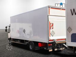 DAF LF 220 12t SAXAS KOFFER + ANHÄNGER MOESLEIN AHK