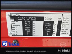 SCANIA R400, HIAB XS 166-3 Lift-Lenkachse