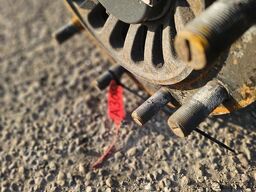 SAF B19-19K / SBK1937-11S/TRAILER AXLE /SINGLE TIRE...