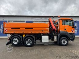 MAN TGS 28.400 6x4-4 Kipper Kran Palfinger PK9002
