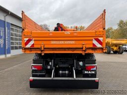 MAN TGS 28.400 6x4-4 Kipper Kran Palfinger PK9002
