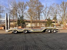 Möslein T 4 VB H1 R  neuer 4 Achs Tieflader + Radmulden