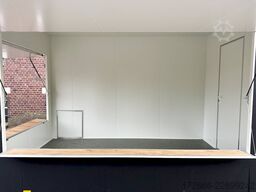 Andere VK 15352023 | SCHWARZ | GASTÜR 350X200X230CM 1500KG VERKAUFSANHÄNGER | 2X VERKAUFSKLAPPE