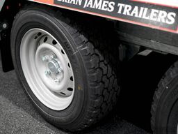 Brian James Trailers GENERAL PLANT 551-4017-35-2-13 | SCHWERLASTRAMPE 400X170CM 3500KG BAUMASCHINENANHÄNGER | SCHWARZ