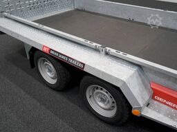 Brian James Trailers GENERAL PLANT 551-4017-35-2-13 | SCHWERLASTRAMPE 400X170CM 3500KG BAUMASCHINENANHÄNGER | SCHWARZ