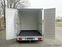 Vezeko TK C 27.35 | BLACK | SEITENTÜR | HECKRAMPENKOMBI 355X184X205CM 2700KG KOFFERANHÄNGER