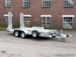 Brian James Trailers DIGGER PLANT 543-3717-35-2-12 | EINZELRAMPEN 370X170CM 3500KG BAUMASCHINENANHÄNGER