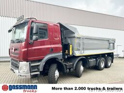 Tatra Phoenix 8x8, Stahlmulde ca. 22m³, hydr.