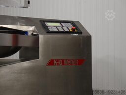 KG Wetter 120L bowl cutter with discharge