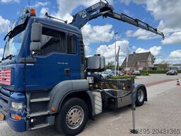 MAN TGA 18.310, Crane Pesci SE155N/4, Manual Kran, ...
