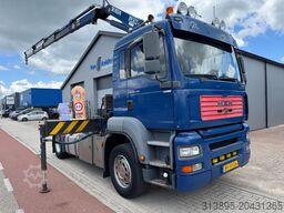 MAN TGA 18.310, Crane Pesci SE155N/4, Manual Kran, ...