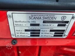 SCANIA G410 Volumen, Edscha, Hubdach+Tandemhänger