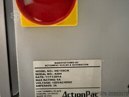 ActionPac Scales & Automation ME109CM Manual Weigh and Pack System