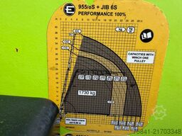 Volvo FH 540 8x2 EFFER 955/8S + JIB 6S