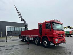 Mercedes-Benz Actros 4151 V8 8x4 Hiab 477 E-6, Winch Euro 5