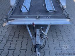SARIS Motorradtransporter Tieflader Einachser