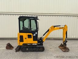 JCB 16C-1 / 2021 BJ / 806 H / 3 x Löffel