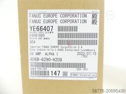 Fanuc A06B-6290-H208 Servo Amplifier Version: H SN:V22609521 - ! -